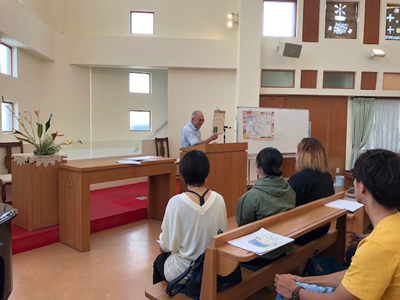 那覇新都心バプテスト教会 岡田牧師の講話(2018年度)